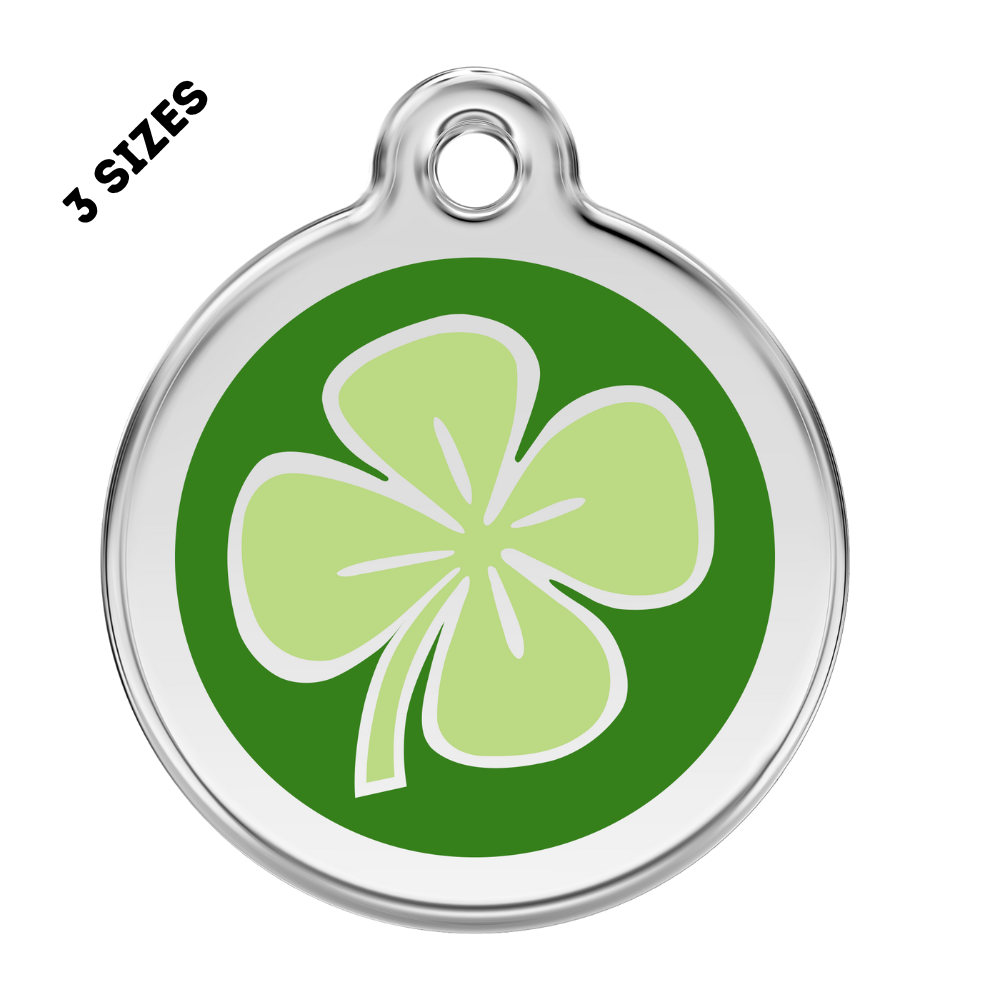Clover Pet ID Tag