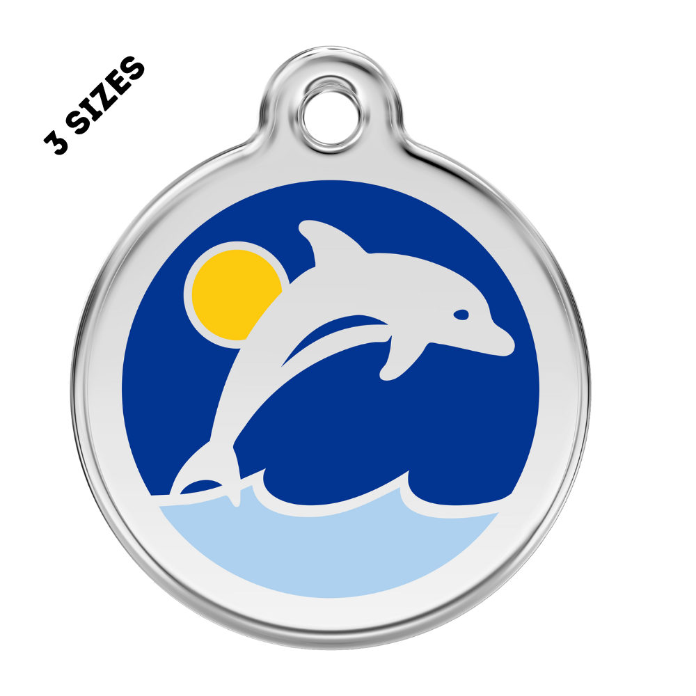 Dolphin Pet ID Tag