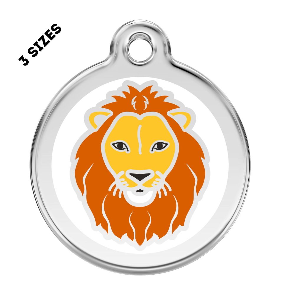 Lion Pet Tag