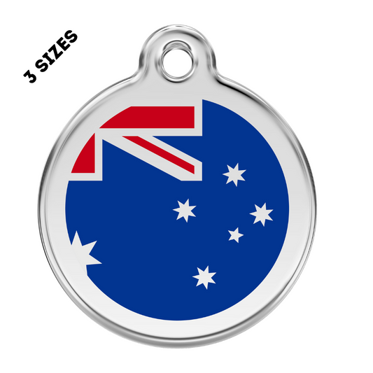 Australian Flag Pet ID Tag